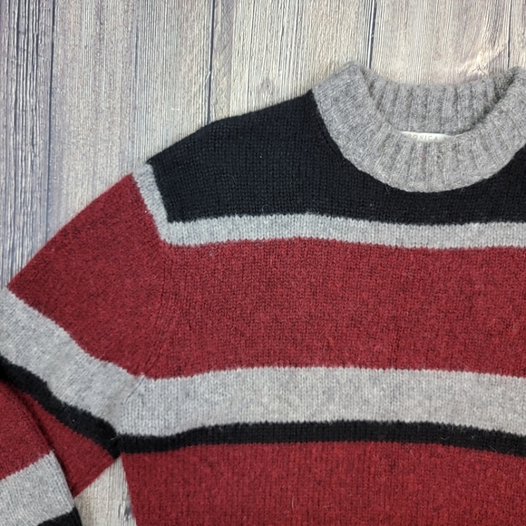 Veronica Beard Magda Stripe Alpaca and Merino Wool Blend Sweater - Picture 5 of 13